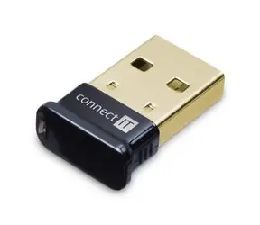 Rozbaleno - CONNECT IT CFF-1100 černá / Bluetooth USB adaptér / BT 5.0 / rozbaleno