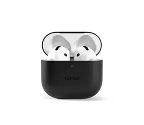 Epico Silikonové pouzdro pro Apple AirPods 4/4(ANC) černá