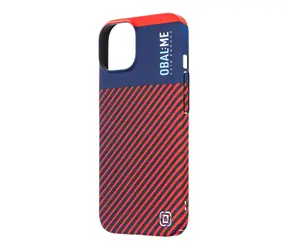 OBAL:ME Flossy Stripes Kryt pro Apple iPhone 15 modrá/červená