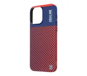OBAL:ME Flossy Stripes Kryt pro Apple iPhone 15 Pro Max modrá/červená