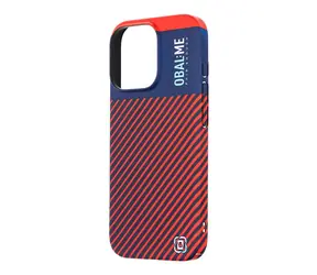 OBAL:ME Flossy Stripes Kryt pro Apple iPhone 16 Pro modrá/červená