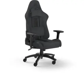 Corsair TC100 Relaxed (Látková) černo-šedá / Herní židle / Látková / nastavitelná výška a úhel / nosnost 120kg