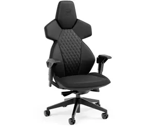 noblechairs DAWN černá / Herní židle / syntetická kůže / nastavitelná / pojezdová kolečka / nosnost 110 kg 