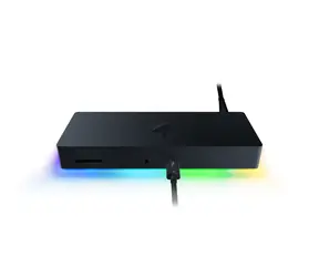 Razer Thunderbolt 4 Dock Chroma / dokovací stanice / 2x USB-A / 3x USB-C / 1x RJ-45 / 1x SDXC / 1x 3.5mm Jack