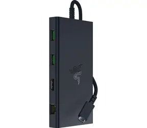Razer USB-C Dock / dokovací stanice / 4x USB-A / 1x HDMI / 1x USB-C / 1x RJ-45 / SDXC