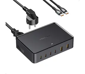 VOLTME Revo 240 PD3.1 4C2A 240W černá / GaN / 240W / 4x USB-C / 2x USB-A