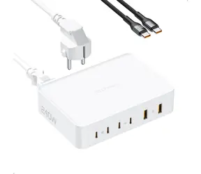 VOLTME Revo 240 PD3.1 4C2A 240W bílá / GaN / 240W / 4x USB-C / 2x USB-A
