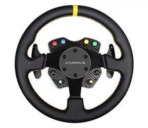 Cammus GT1 černá / Závodní volant / 2 pádla / 20 tlačítek 