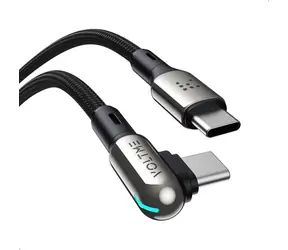 VOLTME Powerlink Stark Series CTC Kabel USB-C(M) 3A/60W 1.2m černá / 2x USB-C(M)