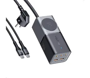 VOLTME VITO Go EzTravel Desktop Charger 75W černá / 2x USB-A / 3x USB-C