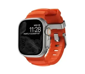 Nomad Rocky Point Band řemínek pro Apple Watch 49/45/44/42mm natural/magma