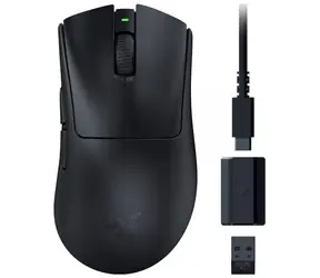 Razer DeathAdder V3 HyperSpeed černá / herní bezdrátová myš / 26000 DPI / 8 tlačítek / USB-C / 2.4GHz