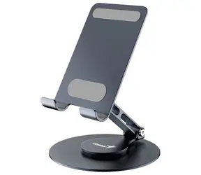 GENIUS G-Stand M100 přenosný stojan na telefon/tablet 4"-10" černá / otočný 360° / naklápěcí