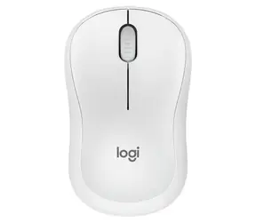 Logitech M240 Silent bílá / optická bezdrátová myš / 4000 DPI / USB přijímač / 3 tlačítka