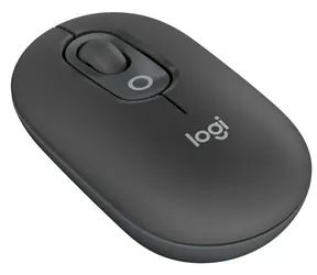 Logitech POP grafitová / bezdrátová optická myš / 4 tlačítka / 4000dpi / BT