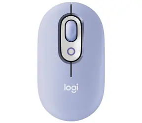 Logitech POP fialová / bezdrátová optická myš / 4 tlačítka / 4000dpi / BT