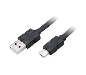 AKASA USB-C 2.0 (M) - USB-A 2.0 (M)  30 cm černá / 480MBps
