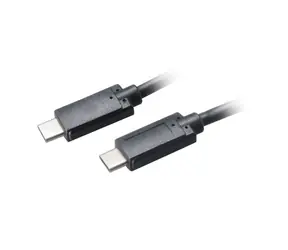 AKASA USB-C 3.1 (M) - USB-C 3.1 (M) 1 m černá