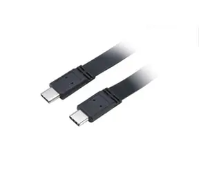 AKASA USB-C 3.1 Gen2 (M) - USB-C 3.1 Gen2 (M) 1m černá / Slim / 10Gbps 