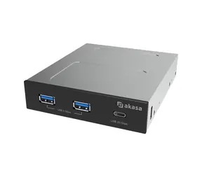 AKASA USB hub USB 20Gbps + 2x 5Gbps Type-A