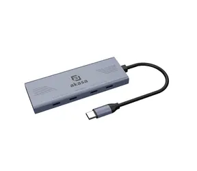 AKASA USB Hub / 4x USB-C 3.2 Gen2 / 10Gbps