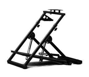 Nitro Concepts C-Racer černá / Skládací domácí sim závodní rig / pro základny MOZA & Thrustmaster & CAMMUS & a další 