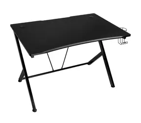 Nitro Concepts D12 černá / Herní stůl / Š: 116 cm / V: 75 cm / H: 76 cm / nosnost 60 kg 