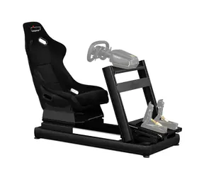 Nitro Concepts E-Racer - Core Bundle černá / Sim skládací závodní rig se sedačkou