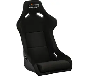 Nitro Concepts R300 Bucket Seat černá / Sedadlo pro závodní simulátory / pro modely E -Racer 