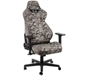 Nitro Concepts S300 Urban Camo / Herní židle / látka / nastavitelná / pojezdová kolečka / nosnost 135 kg 