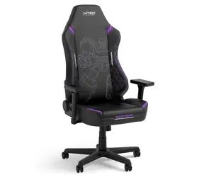 Nitro Concepts X1000 Transformers Decepticons Edition / Herní židle / syntetická kůže / nastavitelná / pojezdová kolečka
