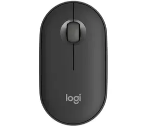 Logitech Pebble Mouse M350S černá / bezdrátová optická myš / 3 tlačítka / 4000dpi