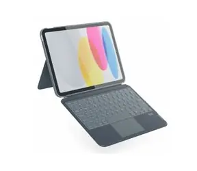 Rozbaleno - Epico Ochranný kryt s CZ klávesnicí pro Apple iPad 10.9" (2022) šedá / rozbaleno