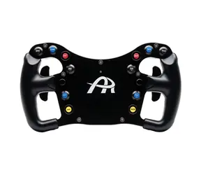 Ascher Racing F28-SC V2 / Závodní volant / 28.5cm / 2 pádla / 18 ovládacích prvků