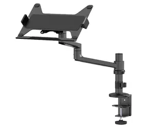 Neomounts DS20-425BL1 černá / Držák notebooku na stůl / 11.6-17.3" / svorka+průchodka / nosn.5kg