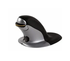 Rozbaleno - Fellowes Penguin Ambidextrous wireless - M / Vertikální bezdrátová laserová myš / 400 & 600 & 800 & 1200 DPI / rozbaleno