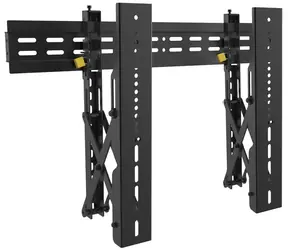 Neomounts LED-VW1000BLACK černá / Držák displeje na stěnu / 37-75" / fixní / pull-out / VESA 600x400 / nosn. 50kg