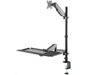 Neomounts DS90-325BL1 / držák na stůl / pro monitor. klávesnice a myš / 17-32" / VESA 75x75/100x100 / nosn. 9+1kg