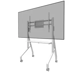 Neomounts FL50-525WH1 bílá / Držák displeje / vozík / 55-86" / 4 kolečka / VESA 100x100-900x600 / nosn. 76kg 