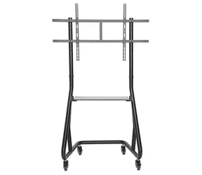 Neomounts NS-M3800BLACK černá / Držák displeje / stojan+vozík / 60"-100"/ VESA 200x200/1000x600 / nosn. 100kg 