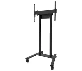 Neomounts FL55-875BL1 černá / Držák displeje / vozík / 37-100" / 4 kolečka /VESA 100x100/800x600 / nosn. 110kg