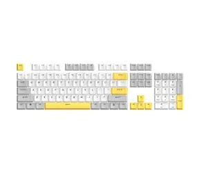 Marvo PBT Keycap set KP-04 (US) žlutá / Layout : (US) / 104 kláves