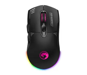 Marvo DUKE 20 černá / bezdrátová optická myš / 4800 DPI / 2.4GHz USB přijímač