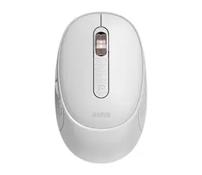 Marvo WM111 SW bílá / bezdrátová optická myš / 1600 DPI / 6 tlačítek / USB 2.4GHz / Bluetooth 