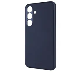 FIXED Kožený zadní kryt MagLeather s podporou MagSafe pro Samsung Galaxy S25+ modrý
