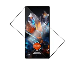 FIXED Ultra odolné tvrzené sklo Armor s Anti-dust aplikátorem a AR vrstvou pro Samsung Galaxy S25 Ultra černé