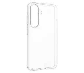 FIXED Ultratenký TPU gelový kryt Story Slim pro Samsung Galaxy S25 06 mm čirý