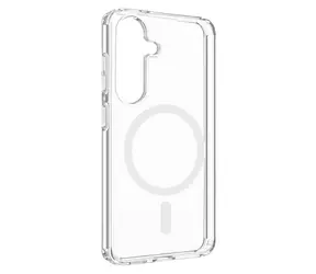 FIXED Zadní kryt MagPure s podporou MagSafe pro Samsung Galaxy S25 čirý