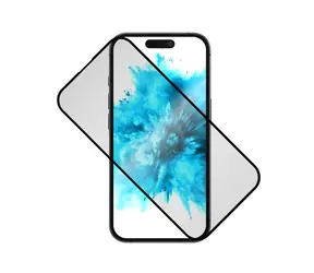 FIXED Ochranné tvrzené sklo Privacy Full-Cover pro Apple iPhone 16 Plus černé / lepení přes celý displej