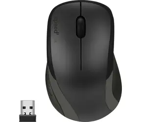 KAPPA Mouse - Wireless černá / bezdrátová myš / optická / 1200 DPI / 3 tlačítka / 2.4GHz 